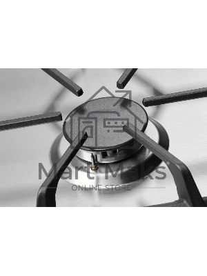 Встраиваемые газовые панели Kuppersberg FS 62 X, 4 конфорки, нерж. сталь