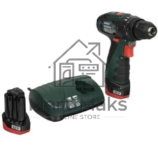 Дрель-шуруповерт Metabo PowerMaxx SB, 10,8 В, 2 Ач, 34 Нм, щеточный, ударный