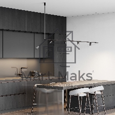 Titan Line Шинопровод накладной (титан) (1,5м) 85223/00