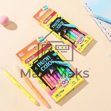 Фломастеры Deli EC177-10 Colorwow круг. пулевидный пиш. наконечник Невентилируемый 10цв. коробка с европодвесом (10шт.)