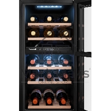 Винный шкаф встраиваемый Weissgauff WWCI-26 DB DualZone