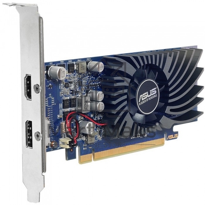 Видеокарта AsusGT1030-2G-BRK nVidia GeForce GT 1030 2048Mb 64bit GDDR5 1228/6008/HDMIx1/DPx1/HDCP PCI-Elow profile Ret