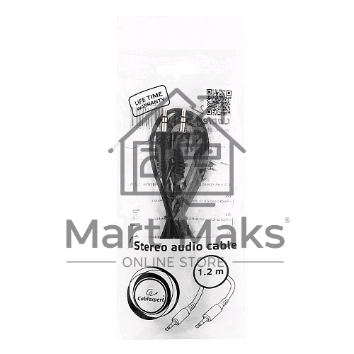 Кабель аудио Gembird Jack3.5 / Jack3.5, 1.2м