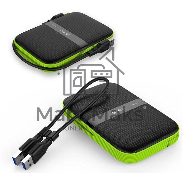 Внешний жесткий диск Silicon Power USB 3.0 2Tb A60 SP020TBPHDA60S3K Armor 2.5