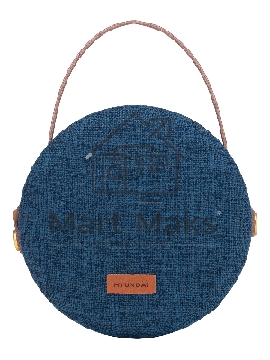 Колонка портатитвная Hyundai H-PAC520 синий 8W 1.0 BT/3.5Jack 10м 2200mAh