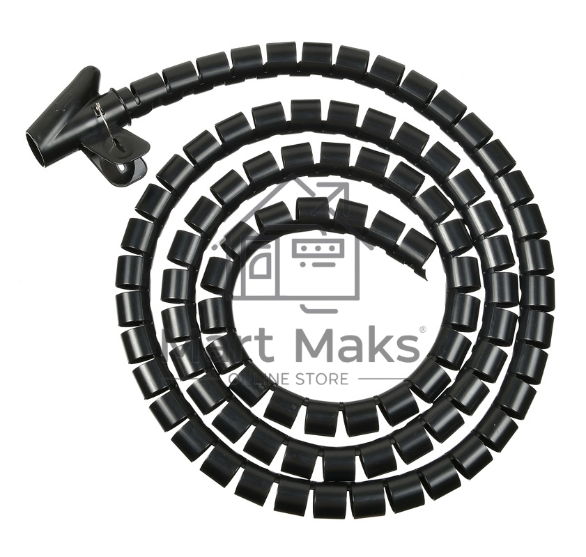 Кабельный органайзер Buro BHP CG252B Spiral Hose 25x2000mm черный