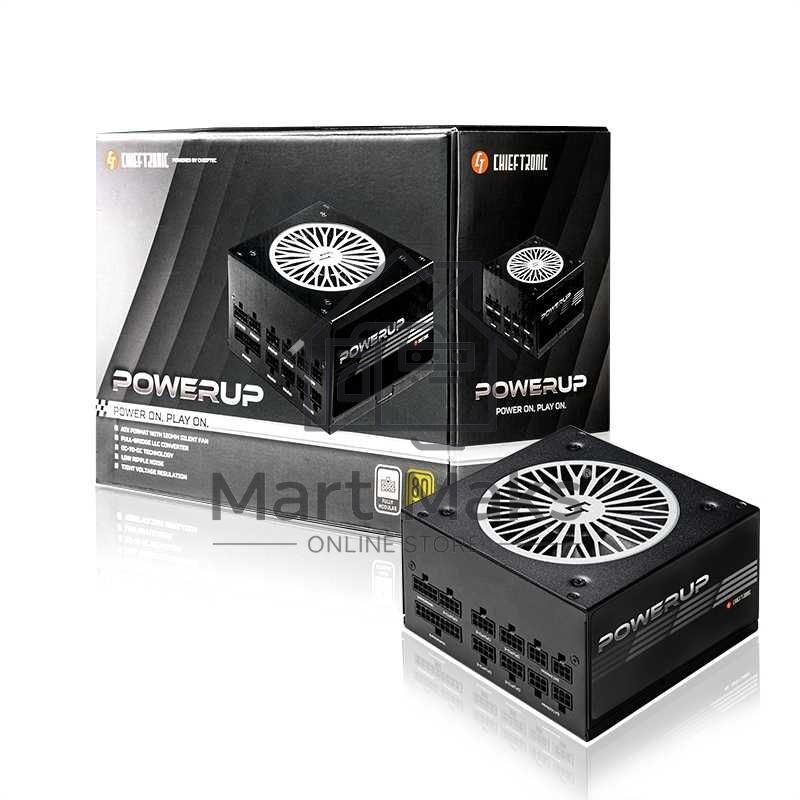 Блок питания Chieftec CHIEFTRONIC GPX-850FC, 850Вт, 80 PLUS Gold, модульный, 120мм, черный