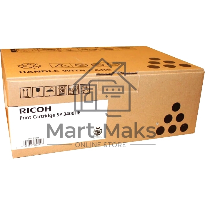 Картридж лазерный Ricoh тип SP3400HE черный для Aficio SP3400N/SP3410DN/SP3400SF/SP3410SF/Aficio SP3500N/SP3510DN/SP3500SF/SP3510SF 5000 отпечатков