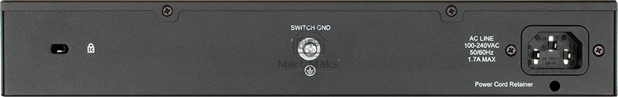 Настраиваемый L2 коммутатор D-Link DGS-1100-10MPV2/A3A с 8 портами 10/100/1000Base-T и 2 портами 1000Base-X SFP (8 портов PoE 802.3af/at, PoE-бюджет 130 Вт)