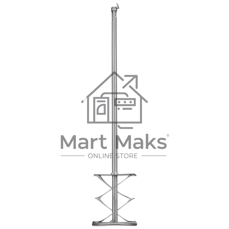 Миксер для красок и штукатурных смесей, 80х400мм, хвостовик SDS plus Сибртех