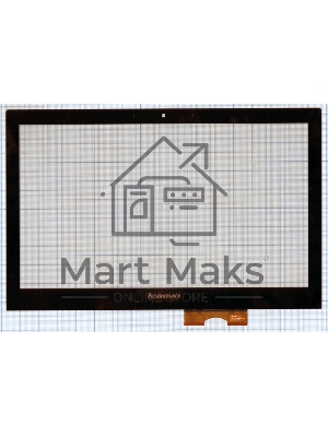Сенсорное стекло (тачскрин) для Lenovo IdeaPad Z400 Touch MCF-140-0650, черное