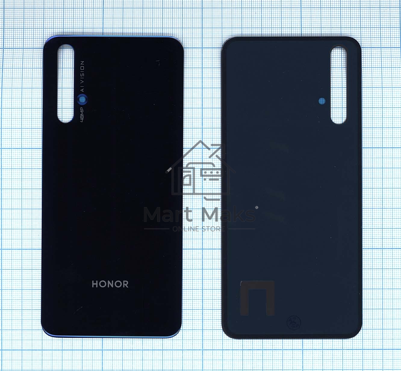 Задняя крышка для Huawei Honor 20  синяя