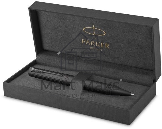 Ручка шариковая Parker Ingenuity Core K570 (2182016) Black BT M, черные чернила, подарочная коробка