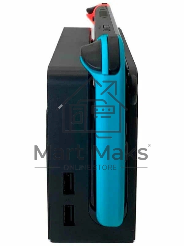Игровая приставка Nintendo Switch OLED сине-красный