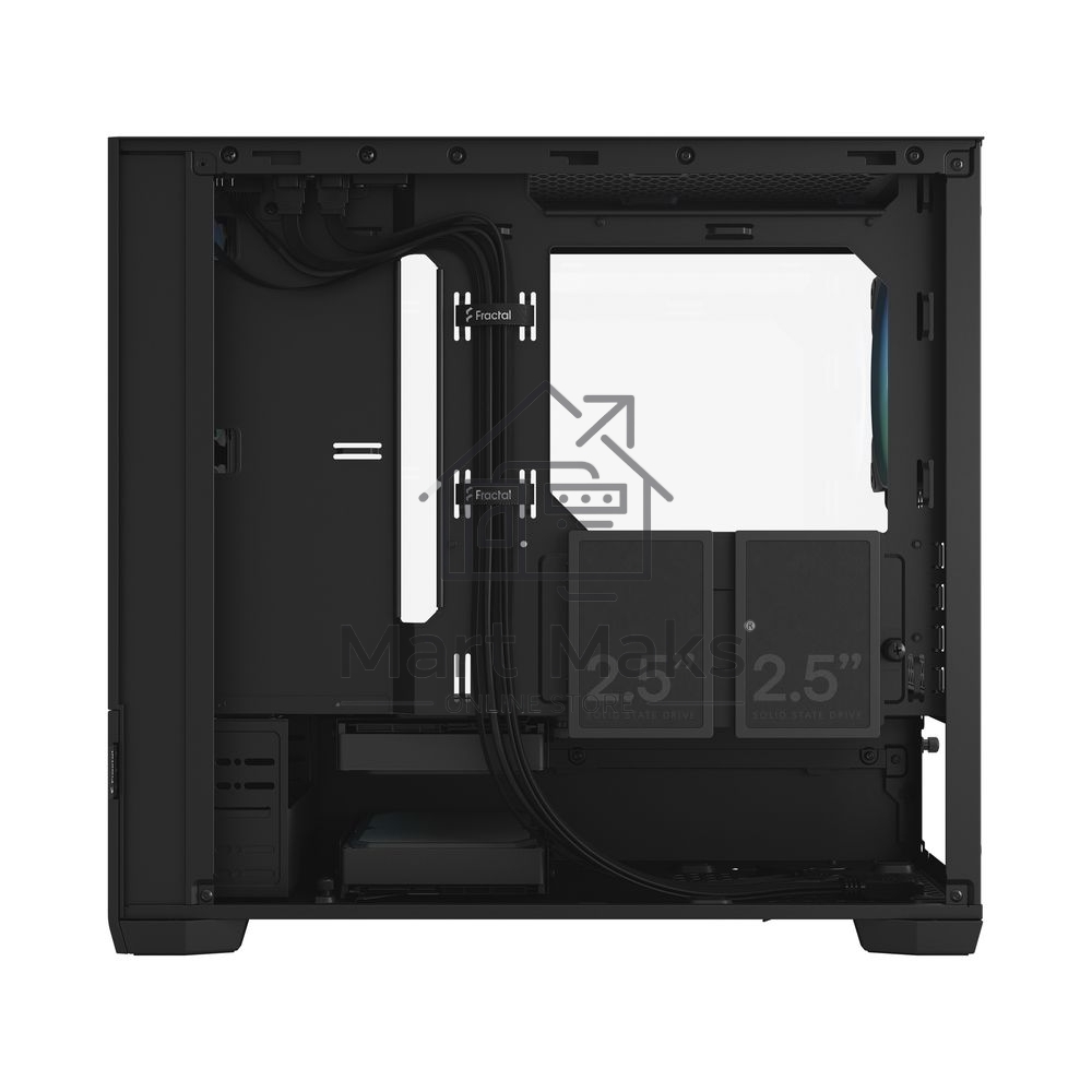 Корпус Fractal Design Pop Mini Air RGB Black TG Clear Tint FD-C-POR1M-06
