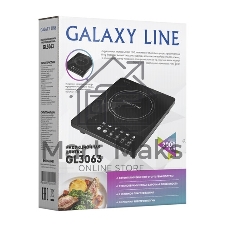 Плита настольная электрическая Galaxy Line GL3063 черный, 2 кВт, индукция, конфорки - 1, стеклокерамика, сенсор
