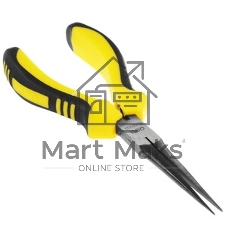Мини-тонкогубцы удлиненные Deli DL103202 150мм, двухкомпонентная рукоять