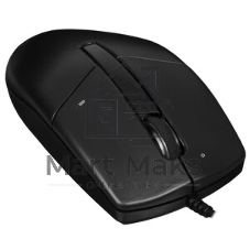 Мышь проводная A4Tech N-530S черный, 1200 dpi, USB, кнопки - 3