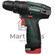 Дрель-шуруповерт Metabo PowerMaxx SB, 10,8 В, 2 Ач, 34 Нм, щеточный, ударный
