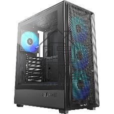 Корпус DeepCool CC550 4F, Midi-Tower, чёрный, 4 x 120 мм