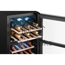 Винный шкаф встраиваемый Weissgauff WWCI-26 DB DualZone