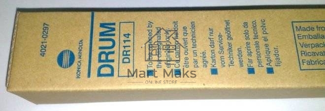 Барабан Konica-Minolta Di152/183/bizhub 162/210 DR-114 (o)