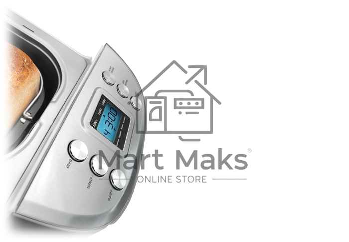 Хлебопечь Centek CT-1415 (черн) 1500 г БОЛЬШОЙ ОБЪЁМ, 860Вт, 15 программ, таймер, LCD, окошко