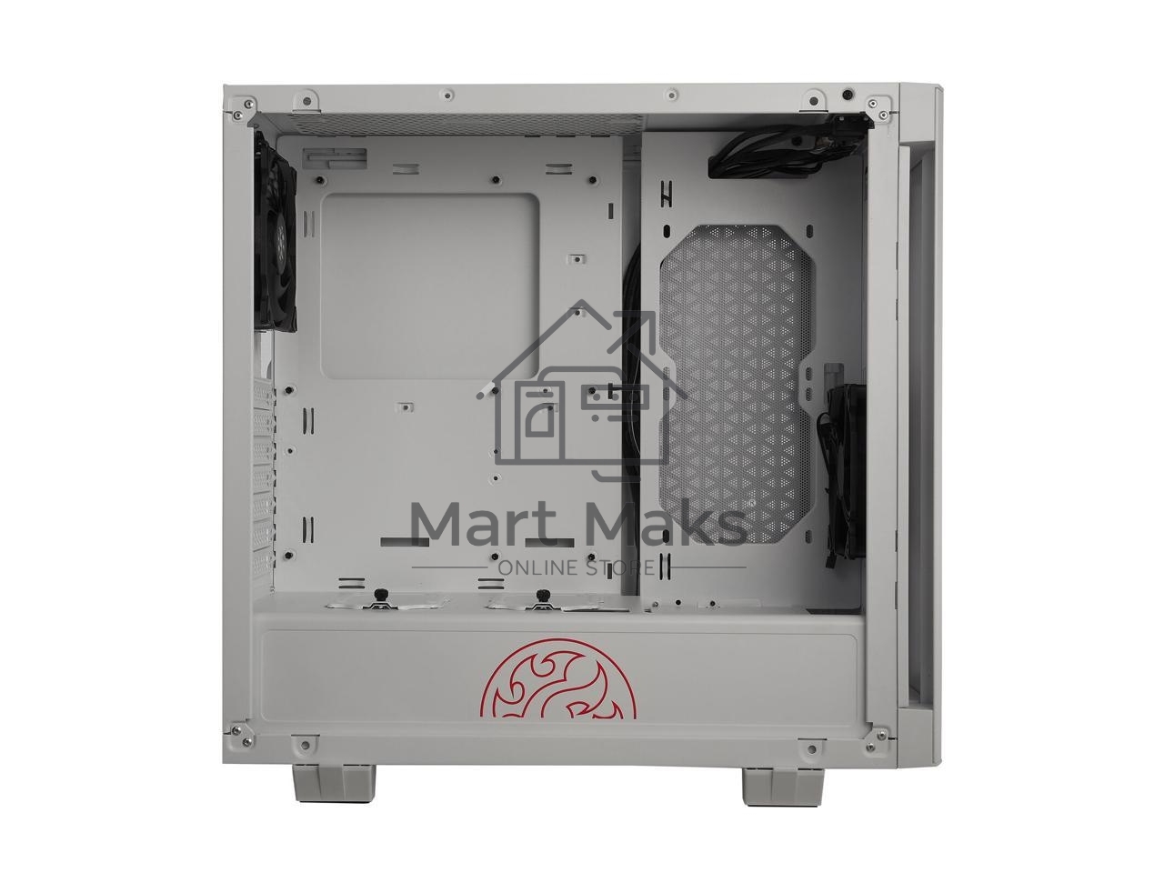 Компьютерный корпус XPG INVADER-WHITECOLOR BOXWORLDWIDE (ATX, подсветка ARGB, 2 вентилятора 120мм, стеклянная боковая панель,белый)