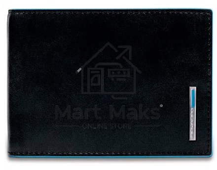 Кошелек мужской Piquadro Blue Square PU1392B2R/N черный натур.кожа