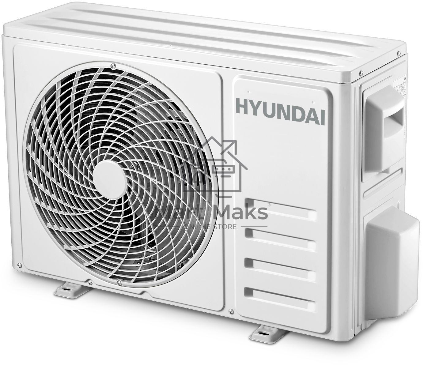 Кондиционер сплит-система Hyundai HAC-12i/T-PRO инвертор, 12000 BTU, 23 м², 22/41 дБ, охлаждение, обогрев, осушение, белый