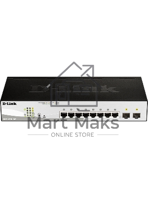 Коммутатор D-Link DGS-1210-10P/F3A 8G управляемый