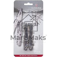 Мультитул Victorinox SwissTool Spirit MX Clip (3.0224.MKB1) 105мм 24функц. серебристый блистер