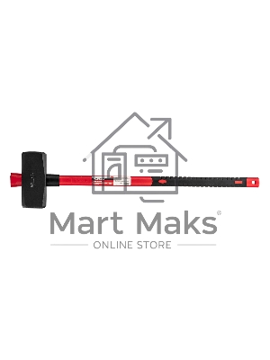 Кувалда Matrix 10000 г, фибергласовая обрезиненная рукоятка