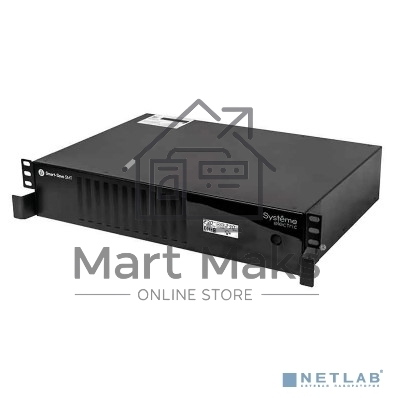 Источник бесперебойного питания Systeme Electriс Smart-Save SMT, 2000VA/1320W, RM 2U, Line-Interactive, LCD, Out: 230V 6xC13, SNMP Intelligent Slot, USB, RS-232