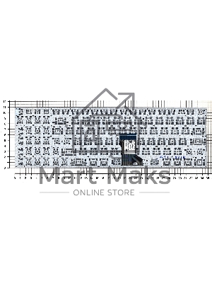 Клавиатура для ноутбука Asus Q552 черная с подсветкой