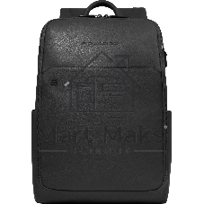 Рюкзак мужской Piquadro Black Square CA6501B3/N, кожа, черный