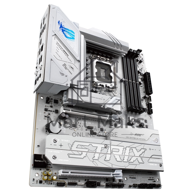 Материнская плата ASUS ROG STRIX B860-A GAMING WIFI, LGA1851, Intel B860, 4xDDR5, 4xSATA, 4xM.2, 2xPCIe 5.0 x16, 1xDP, 1xHDMI, 1x2.5Gb LAN, Wi-Fi, Bluetooth, 4xUSB 2.0, 2xUSB 3.2 Gen 1, 3xUSB 3.2 Gen 2, 1xUSB 4, 2xUSB-C, 3x3.5 мм, 7.1, ATX