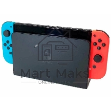 Игровая приставка Nintendo Switch OLED сине-красный