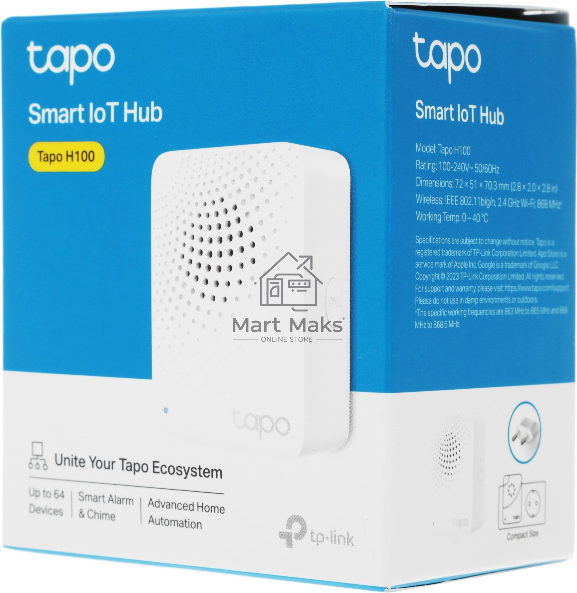 Центр управления умным домом TP-Link Tapo H100