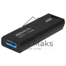 Внешний SSD ADATA SC610, 1TB, USB 3.2 Gen 2 Type-A, R/W 550/500, черный