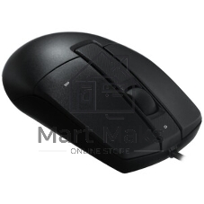 Мышь проводная A4Tech OP-330 черный, 1200 dpi, USB, кнопки - 3