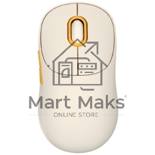 Мышь беспроводная Xiaomi Wireless Mouse 3 белый, 1200 dpi, радиоканал, Bluetooth, USB, кнопки - 5