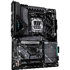 Материнская плата Gigabyte X870E EAGLE WIFI7, AM5, AMD X870E, 4xDDR5, 4xSATA, 4xM.2, 1xPCIe 5.0 x16, 1xPCIe 4.0 x16, 1xPCIe 3.0 x16, 1xHDMI, 1x5Gb LAN, Wi-Fi 7, Bluetooth 5.4, 2xUSB-C 40Gbps (USB4), 2xUSB-A 10Gbps, 4xUSB-A 5Gbps, 2xUSB-A 2.0, 3x3.5 мм + S/PDIF оптический, 7.1, чёрный, ATX