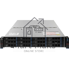 Сервер IRU Rock g2212ag3 2x7713 4x32Gb 2x480Gb SSD 9361-8I 10G 4P 2x1300W w/o OS (2196352)