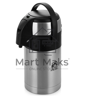 Арктика, 501-3500, Термос с пневмонасосом, 3,5л Термос с пневмонасосом, 3,5л, холод/тепло 28ч