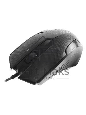 Мышь проводная Crown CMM-100 черный, 1000 dpi, USB, кнопки - 3