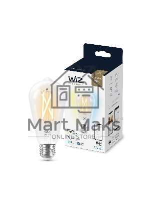 Лампа светодиодная WiZ Wi-Fi BLE60WST64E27927-65CL1PF/6