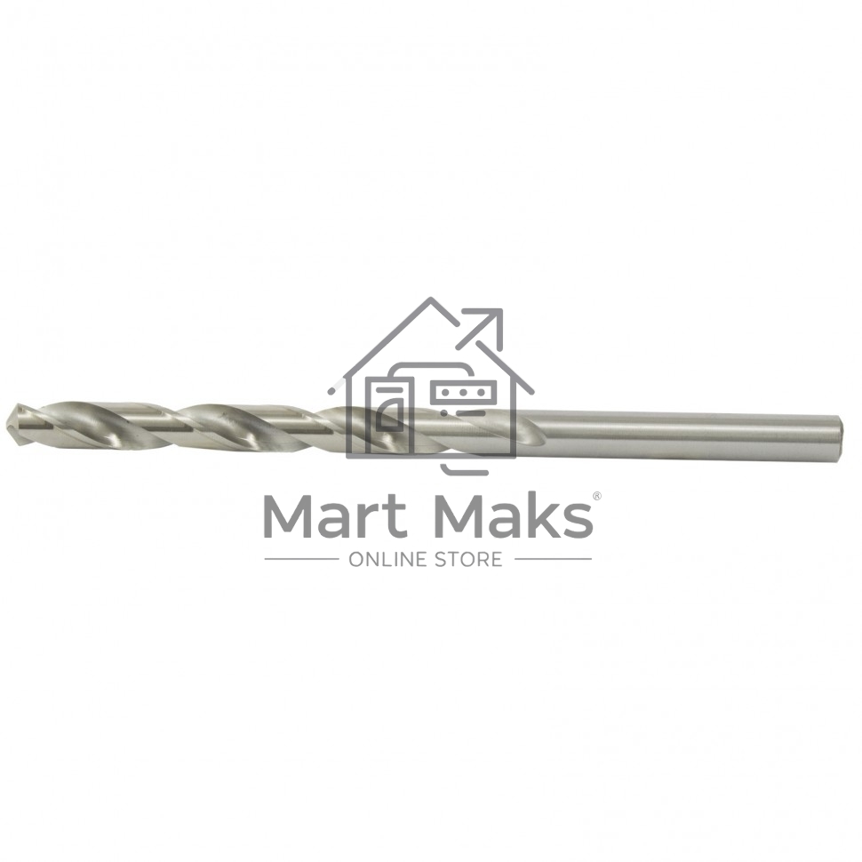 Сверло по металлу Matrix, 12,0 х 205 мм, полированное, удл., HSS, 5 шт. цил. хв.