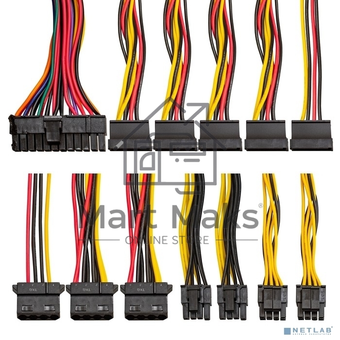 Блок питания ExeGate 850NPXE (EX292245RUS), 850Вт, 120мм, черный
