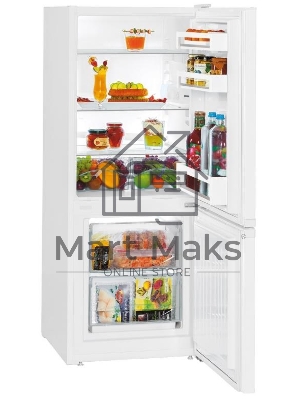 Холодильник Liebherr CUe 2331-26 001 белый двухкамерный 156/53л морозилка снизу